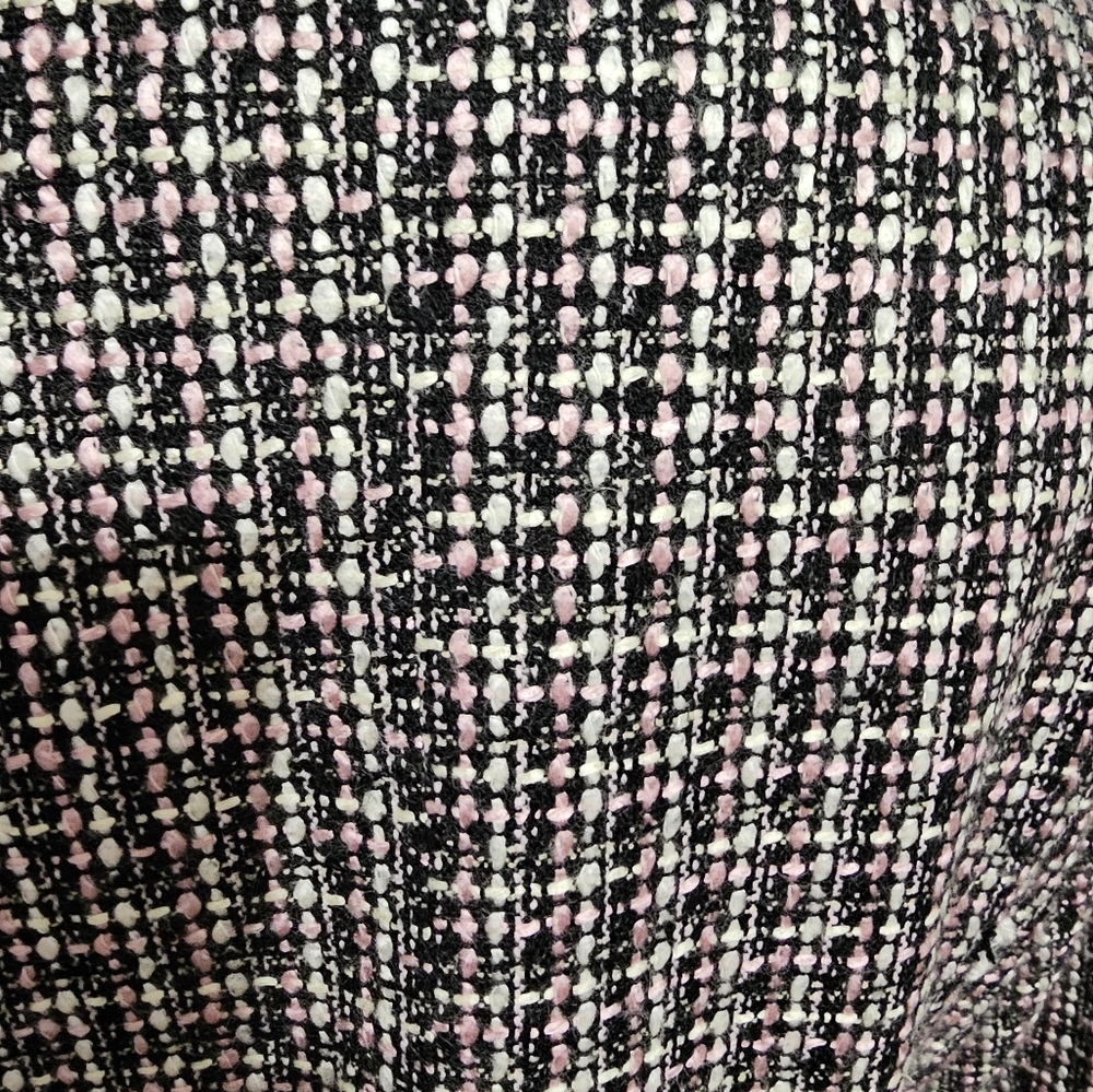 Mark, Fore & Strike vintage looking black & pink tweed jacket blazer​ - Picture 7 of 12